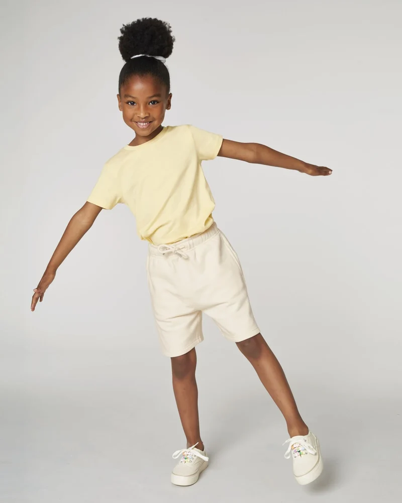 Short de jogging enfant coton bio Stanley/Stella Mini Bolter à personnaliser