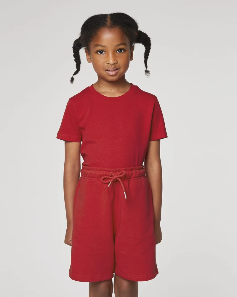 Short de jogging enfant coton bio Stanley/Stella Mini Bolter à personnaliser