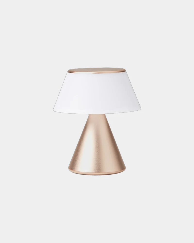 Lampe LED aluminium Lexon Luma M à personnaliser