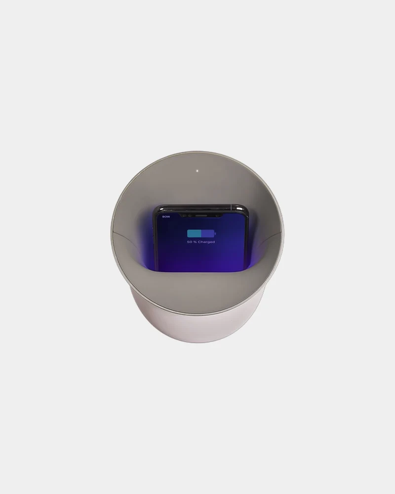 Chargeur sans fil avec stérilisateur UV Lexon Oblio à personnaliser