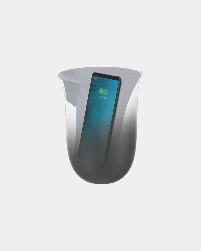 Chargeur sans fil avec stérilisateur UV Lexon Oblio à personnaliser