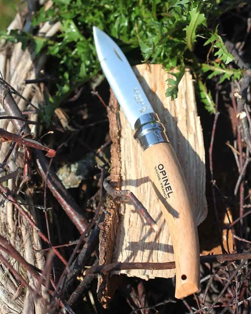 Outil de jardin acier inoxydable Opinel N°08 à personnaliser