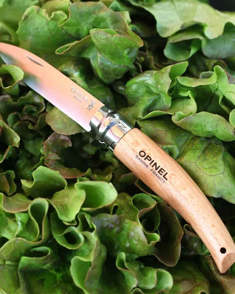 Outil de jardin acier inoxydable Opinel N°08 à personnaliser