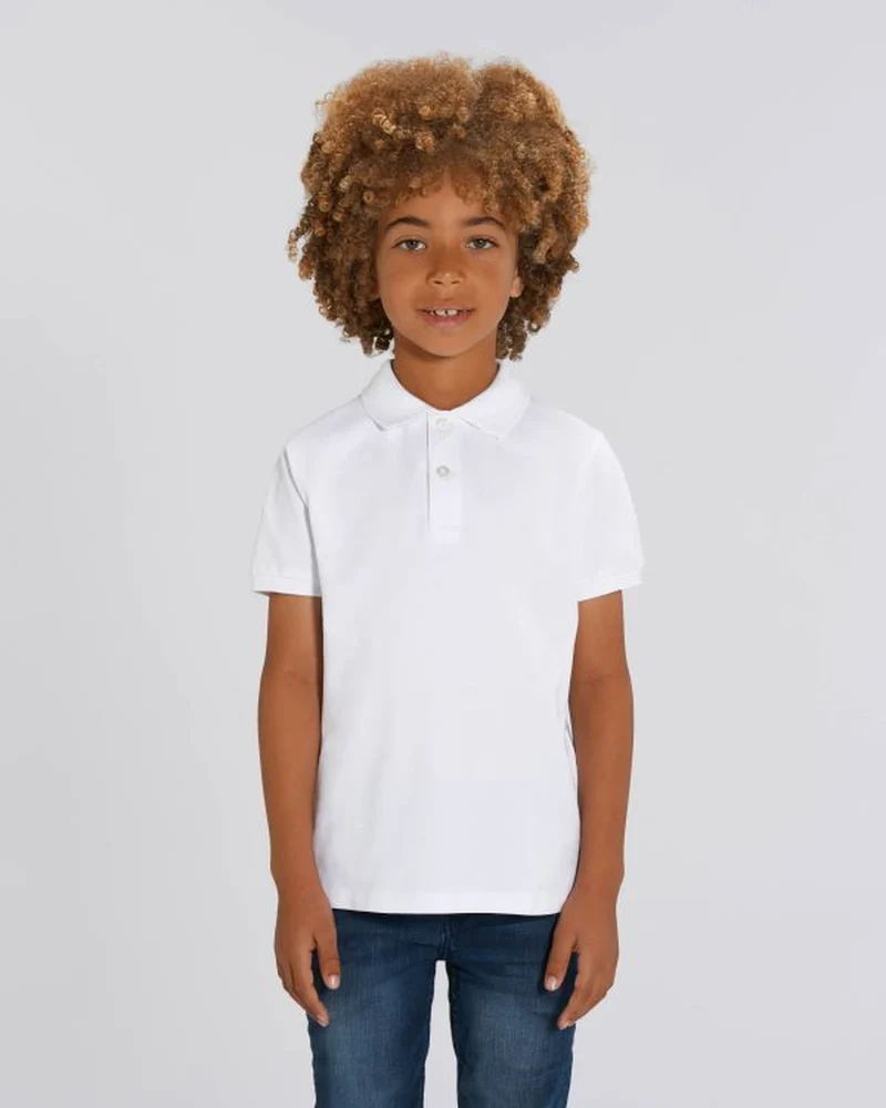 Polo enfant coton bio Stanley/Stella Mini Sprinter à personnaliser