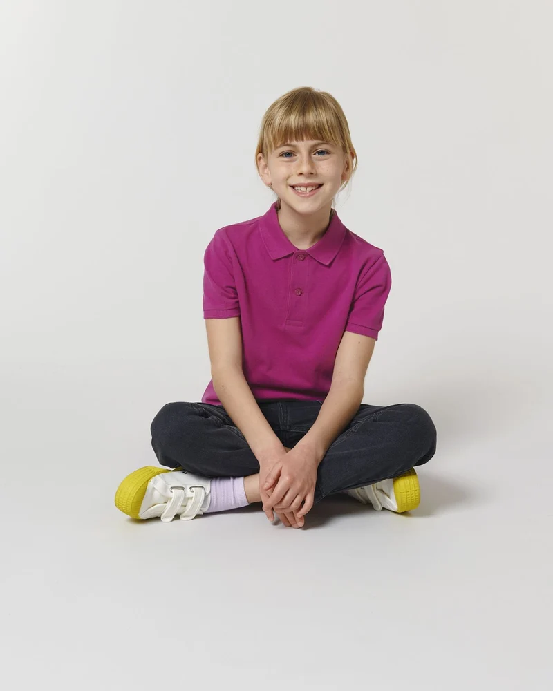Polo enfant coton bio Stanley/Stella Mini Sprinter à personnaliser