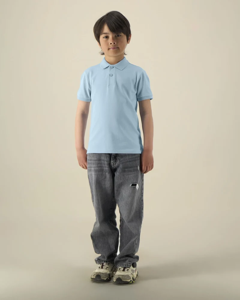 Polo enfant coton bio Stanley/Stella Mini Sprinter à personnaliser