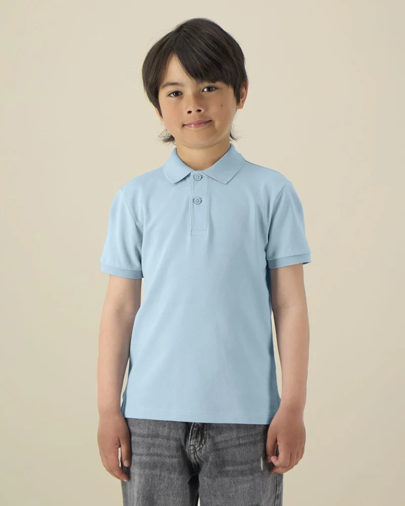 Polo enfant coton bio Stanley/Stella Mini Sprinter à personnaliser