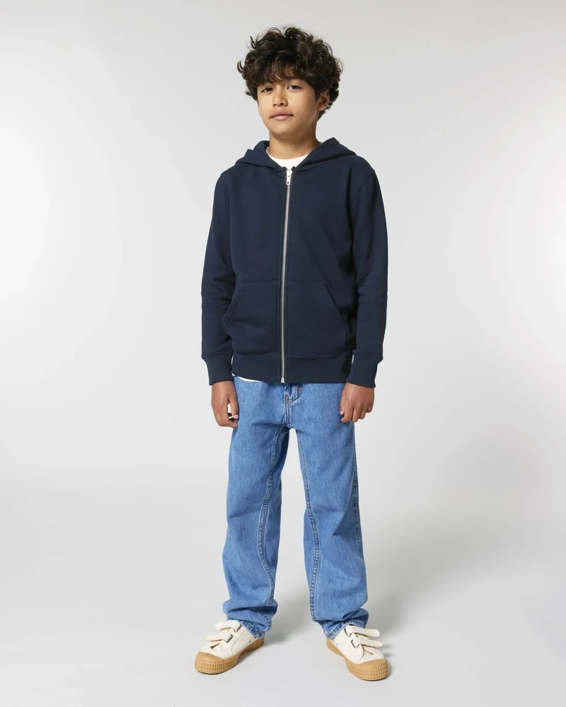 Sweat à capuche zippé enfant Stanley/Stella Mini Cultivator à personnaliser