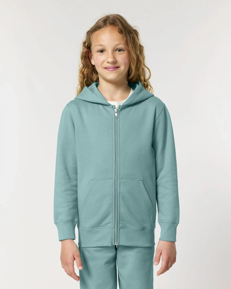 Sweat à capuche zippé enfant Stanley/Stella Mini Cultivator à personnaliser