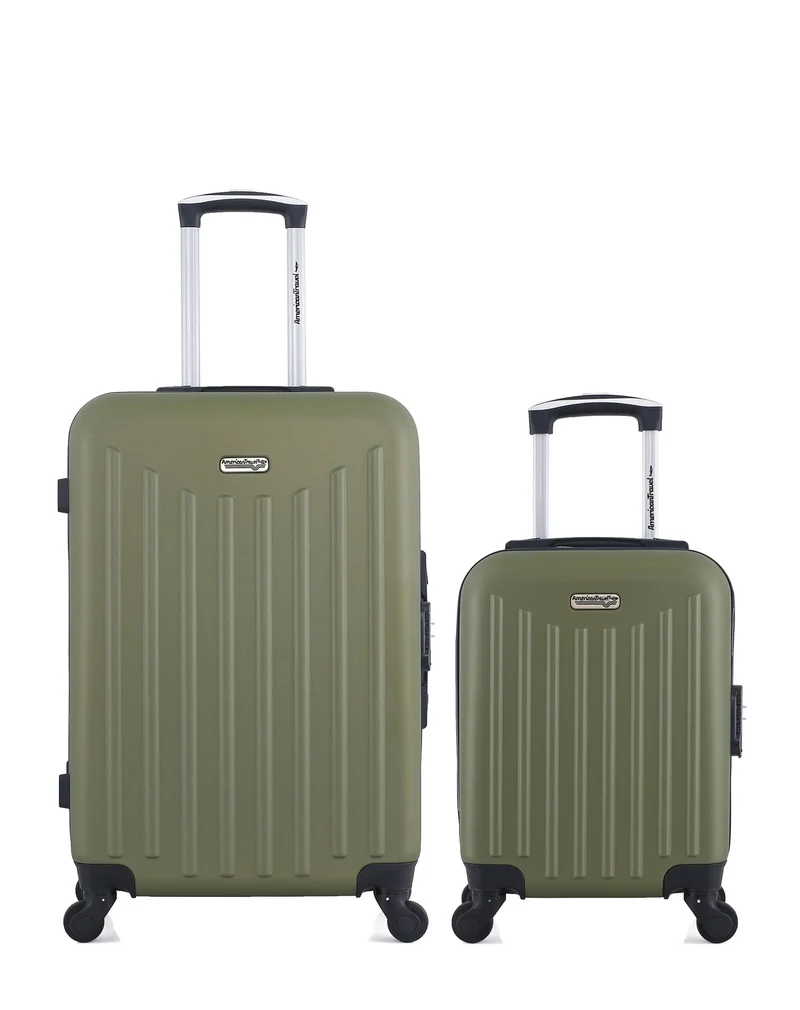 Lot de 2 Valises Rigides Taille Moyenne et Cabine XXS BROOKLYN