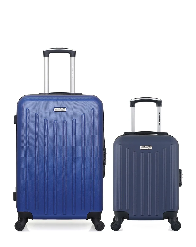 Lot de 2 Valises Rigides Taille Moyenne et Cabine XXS BROOKLYN