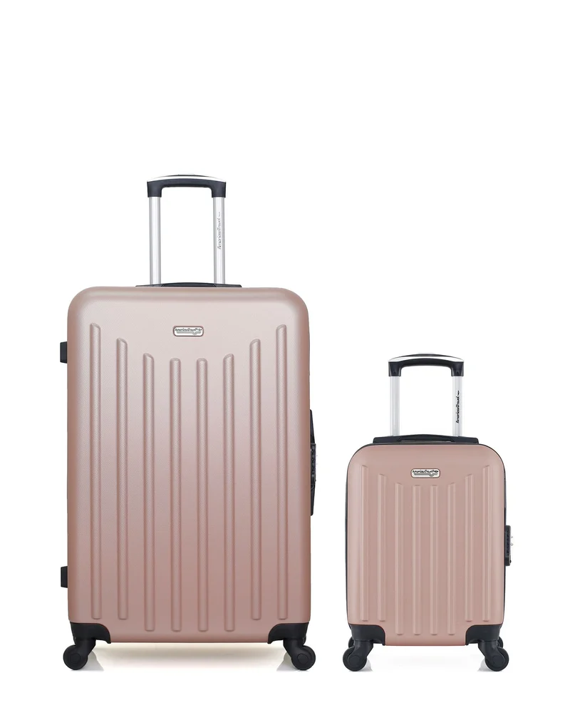 Lot de 2 Valises Rigides Grand Format et Cabine XXS BROOKLYN