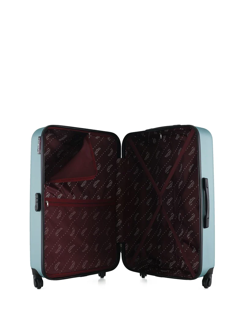 Lot de 3 Valises Rigides Grand Format, Taille Moyenne et Cabine XXS BROOKLYN