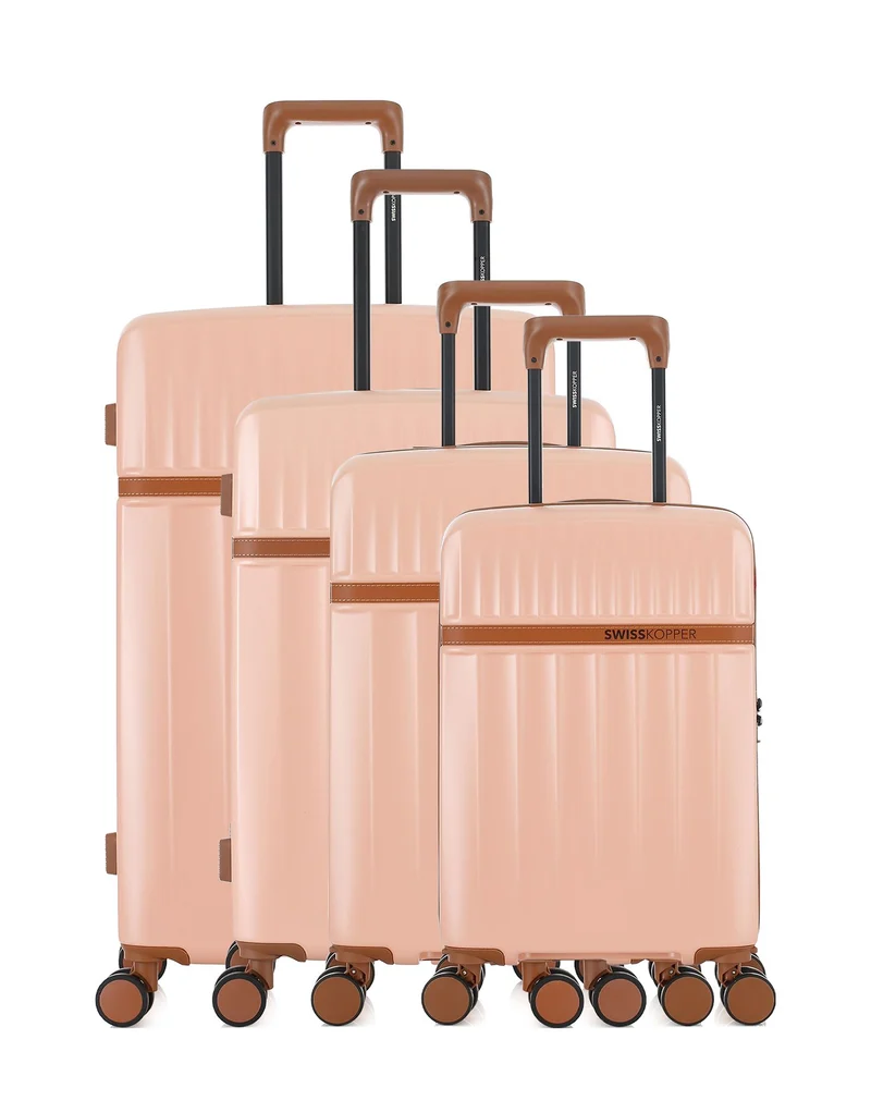Set de 4 Valises Rigides ZERMATT-O
