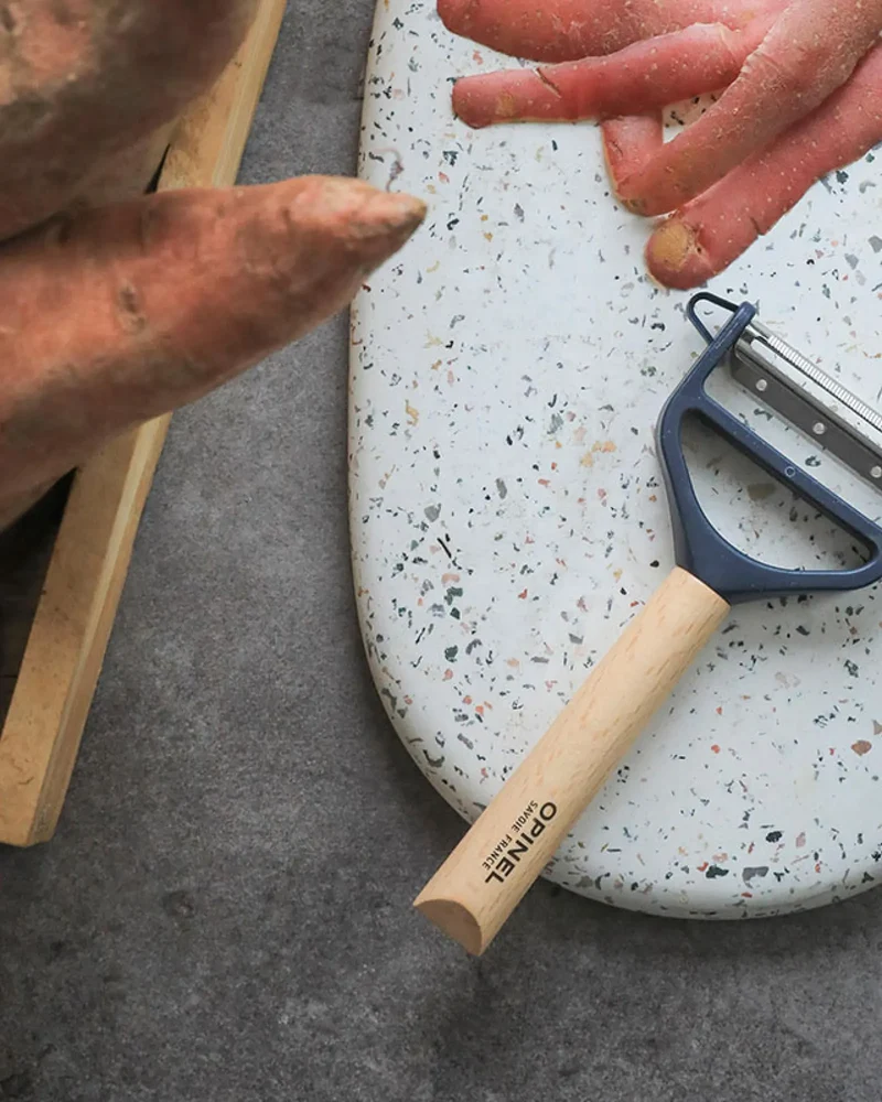 Eplucheur inox éco-responsable Opinel T-Duo à personnaliser