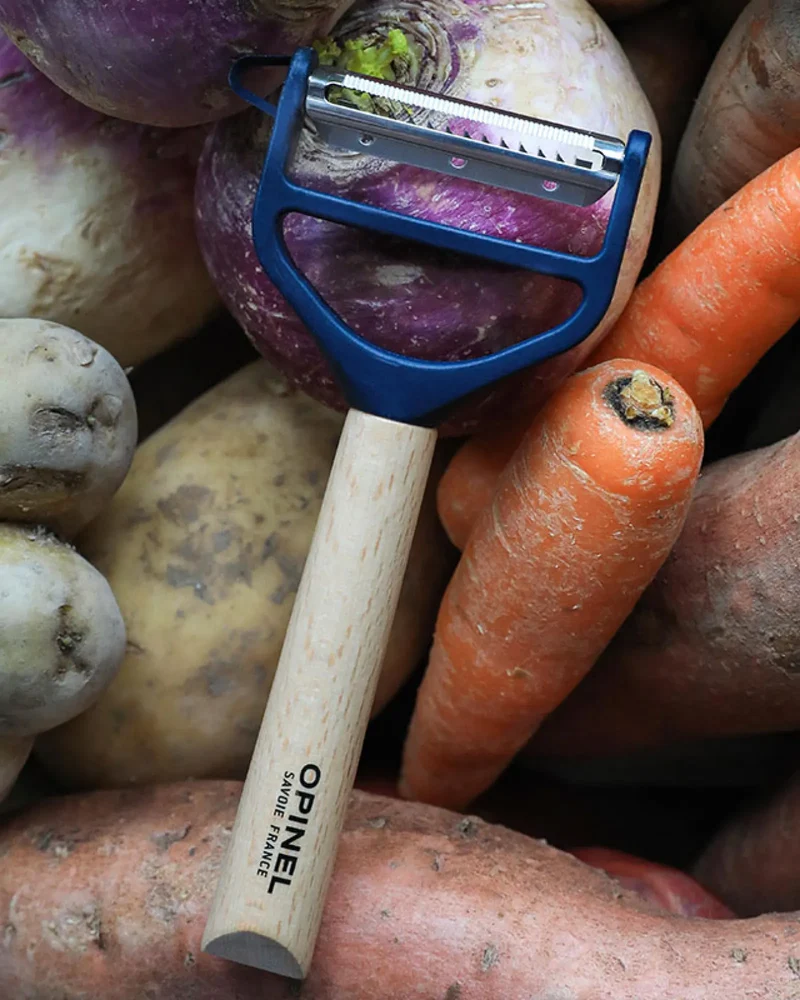 Eplucheur inox éco-responsable Opinel T-Duo à personnaliser