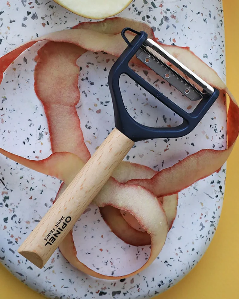 Eplucheur inox éco-responsable Opinel T-Duo à personnaliser