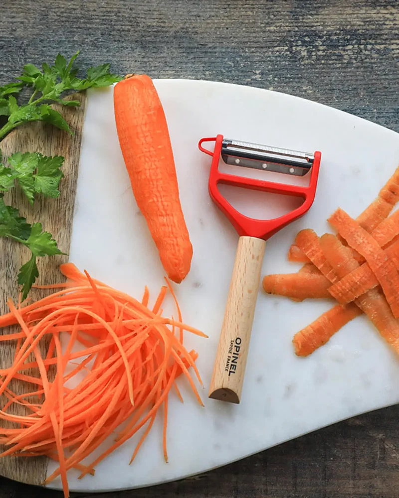 Eplucheur inox éco-responsable Opinel T-Duo à personnaliser