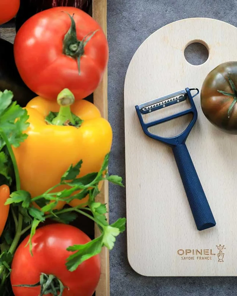 Eplucheur T-Duo acier inox Opinel à personnaliser