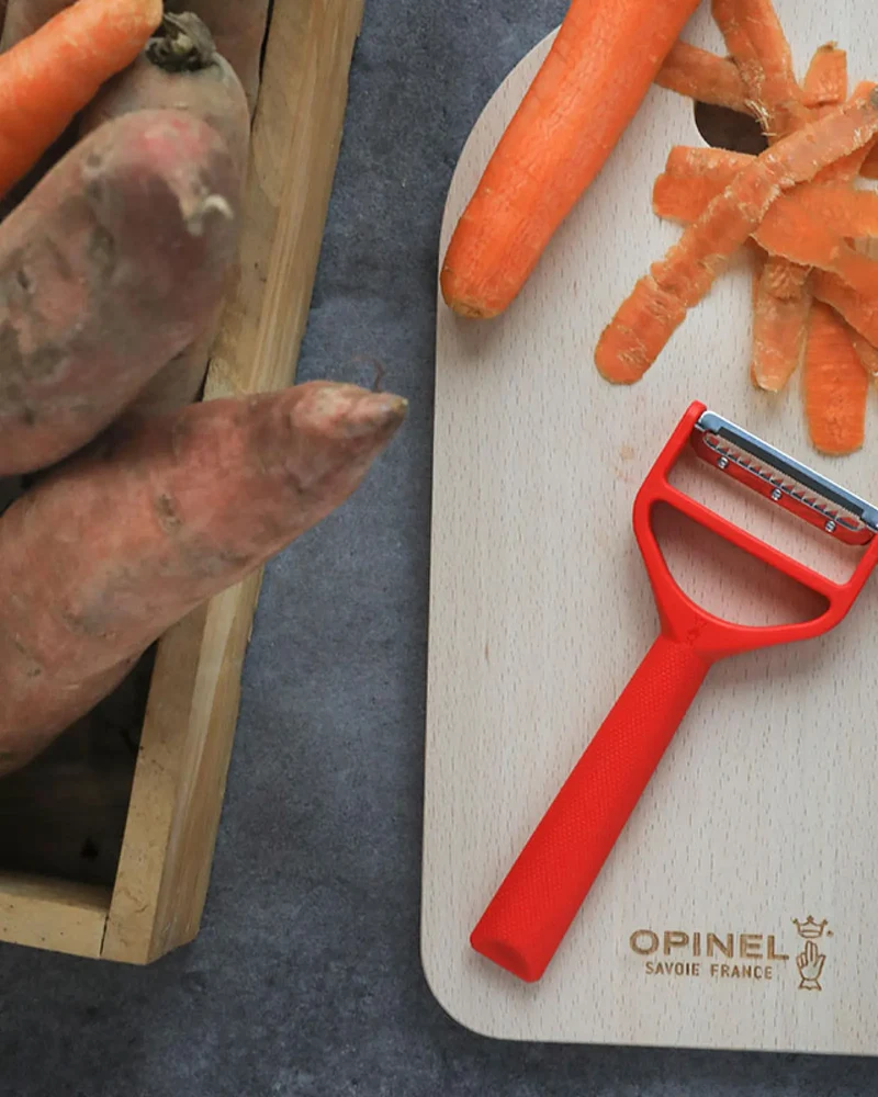 Eplucheur T-Duo acier inox Opinel à personnaliser