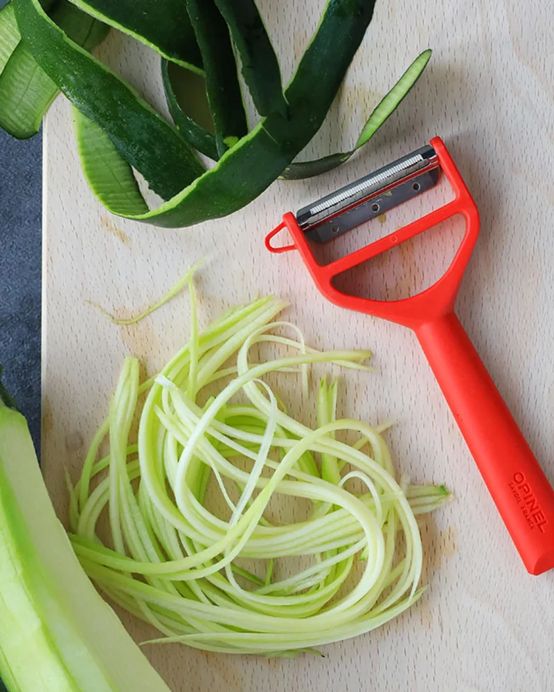 Eplucheur T-Duo acier inox Opinel à personnaliser