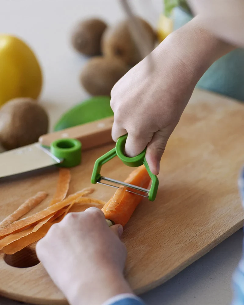 Coffret cuisine enfant acier inox Opinel Le Petit Chef à personnaliser