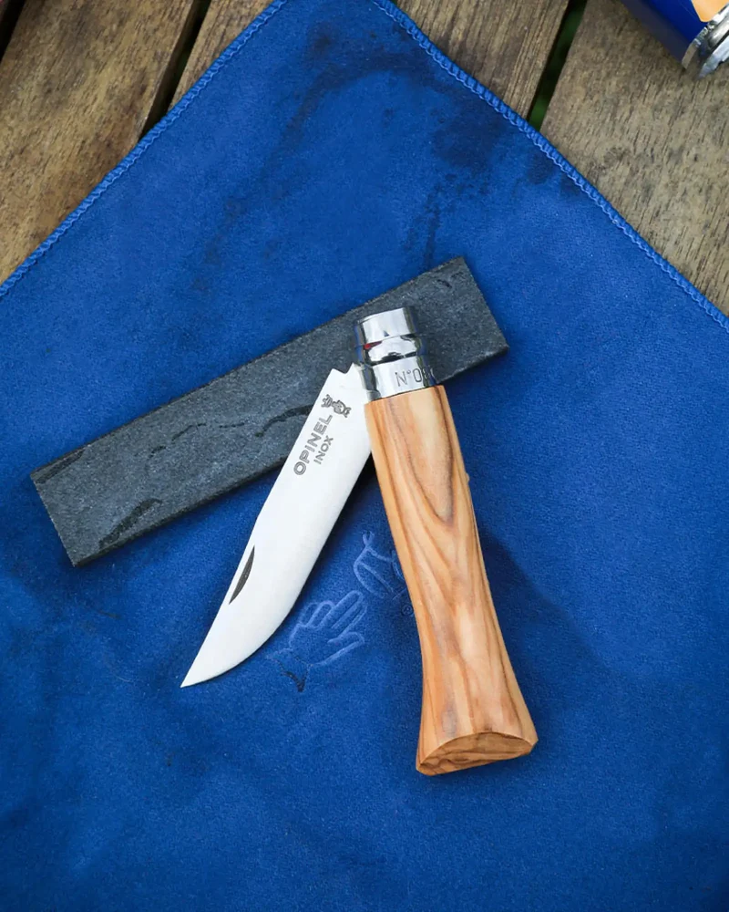 Pierre à aiguiser naturelle Opinel 10 cm à personnaliser