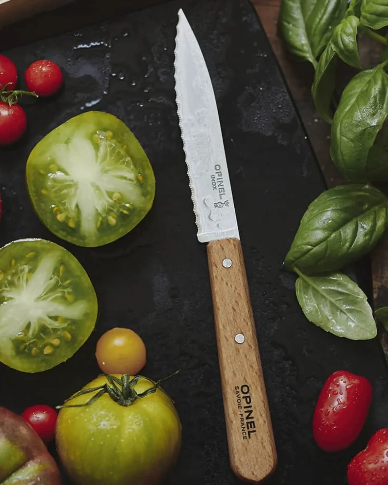 Couteau inox éco-responsable Opinel Cranté N°113 à personnaliser
