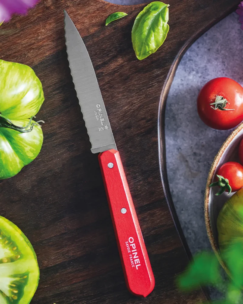 Couteau inox éco-responsable Opinel Cranté N°113 à personnaliser