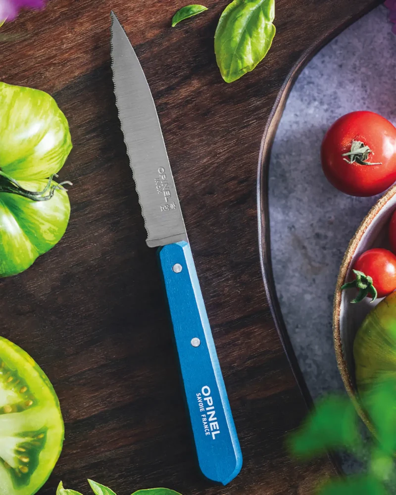 Couteau inox éco-responsable Opinel Cranté N°113 à personnaliser