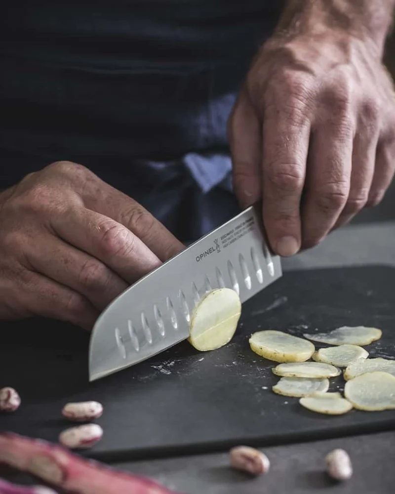 Couteau de cuisine Opinel Santoku à personnaliser