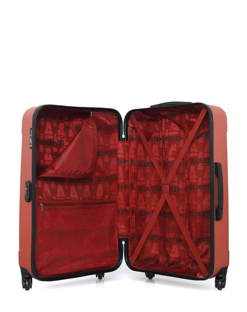 Lot de 2 Valises Rigides Grand Format et Vanity NAPOLI