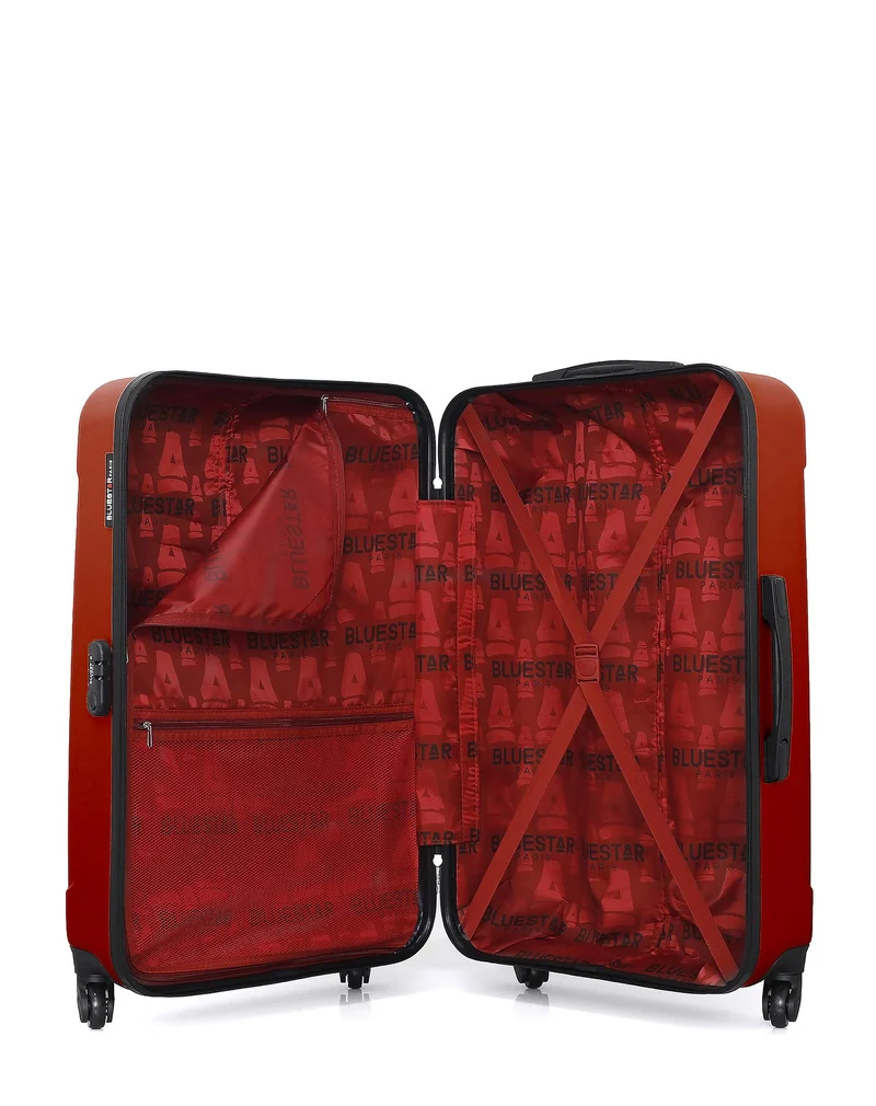 Lot de 2 Valises Rigides Grand Format et Vanity NAPOLI