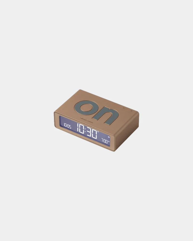 Réveil LCD réversible Lexon Flip Mini à personnaliser