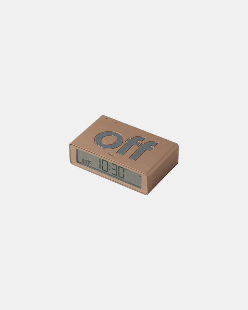 Réveil LCD réversible Lexon Flip Mini à personnaliser