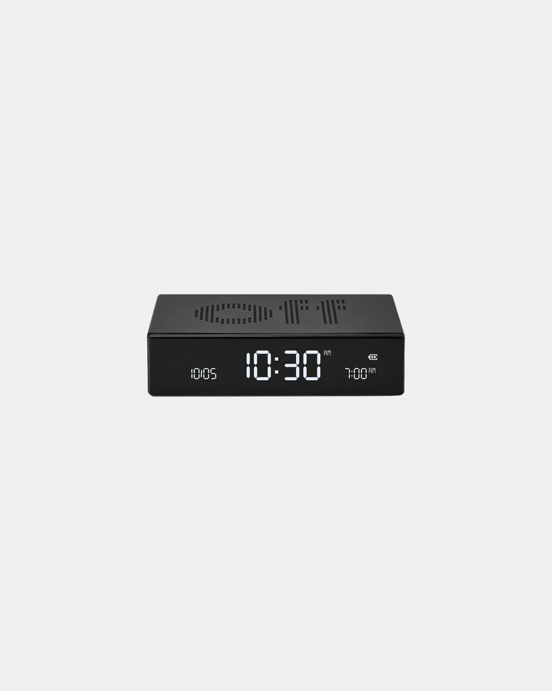 Réveil aluminium Lexon Flip Premium à personnaliser