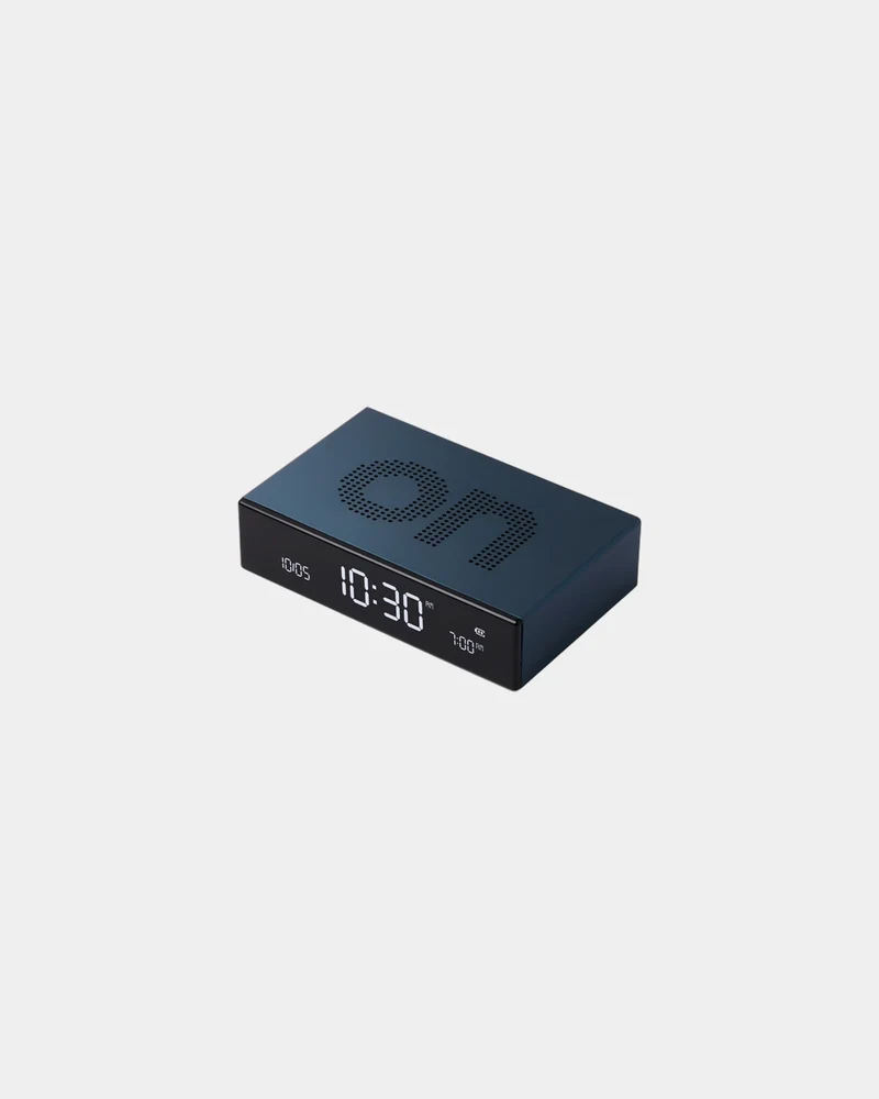 Réveil aluminium Lexon Flip Premium à personnaliser