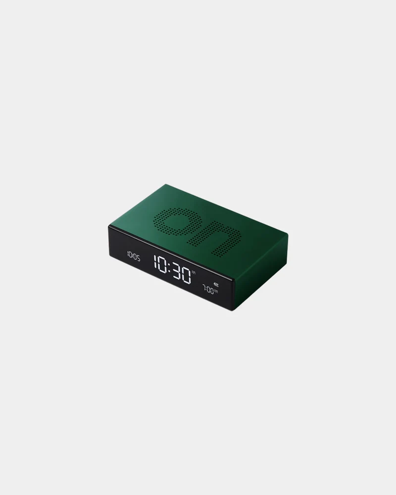 Réveil aluminium Lexon Flip Premium à personnaliser