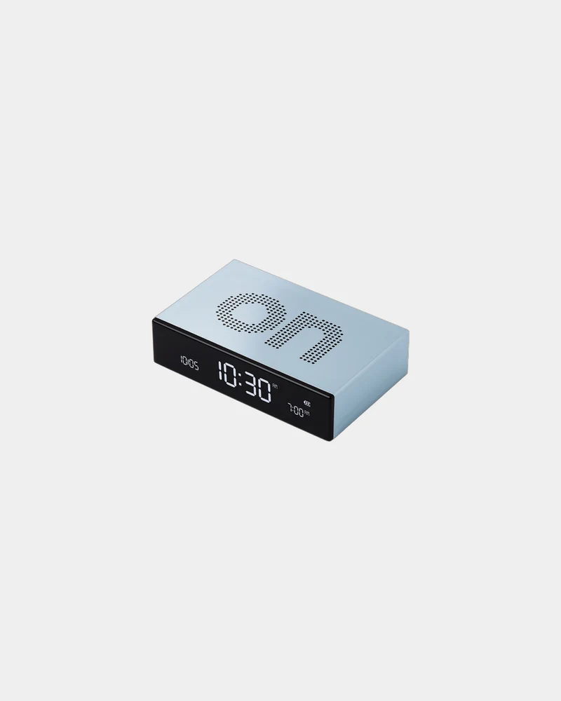 Réveil aluminium Lexon Flip Premium à personnaliser
