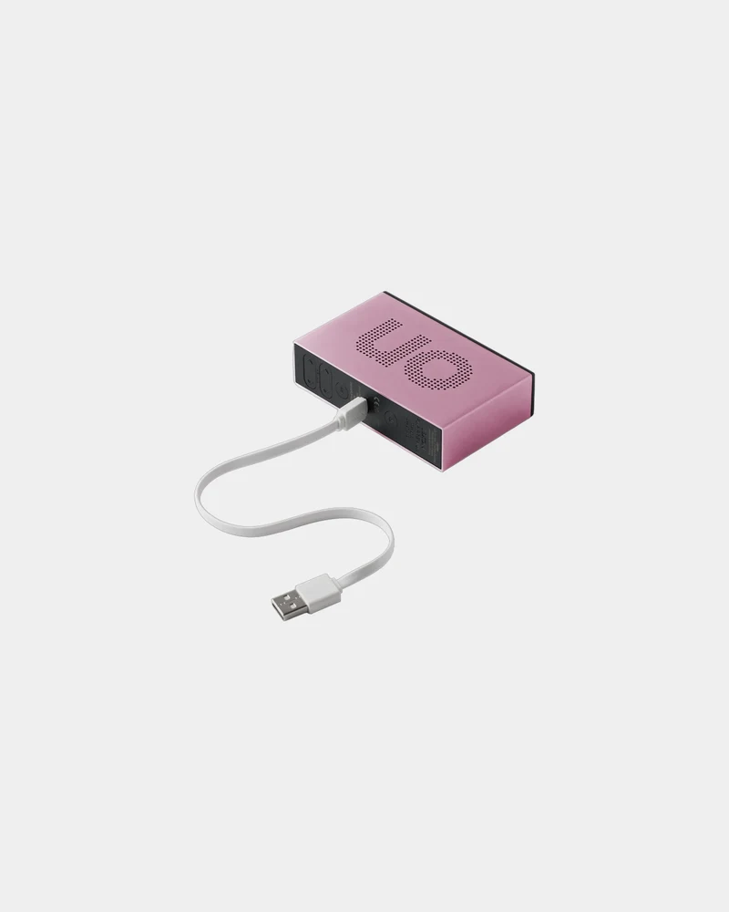 Réveil aluminium Lexon Flip Premium à personnaliser