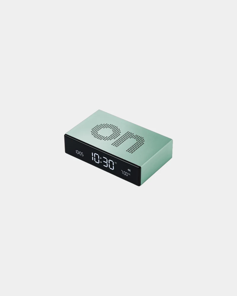 Réveil aluminium Lexon Flip Premium à personnaliser