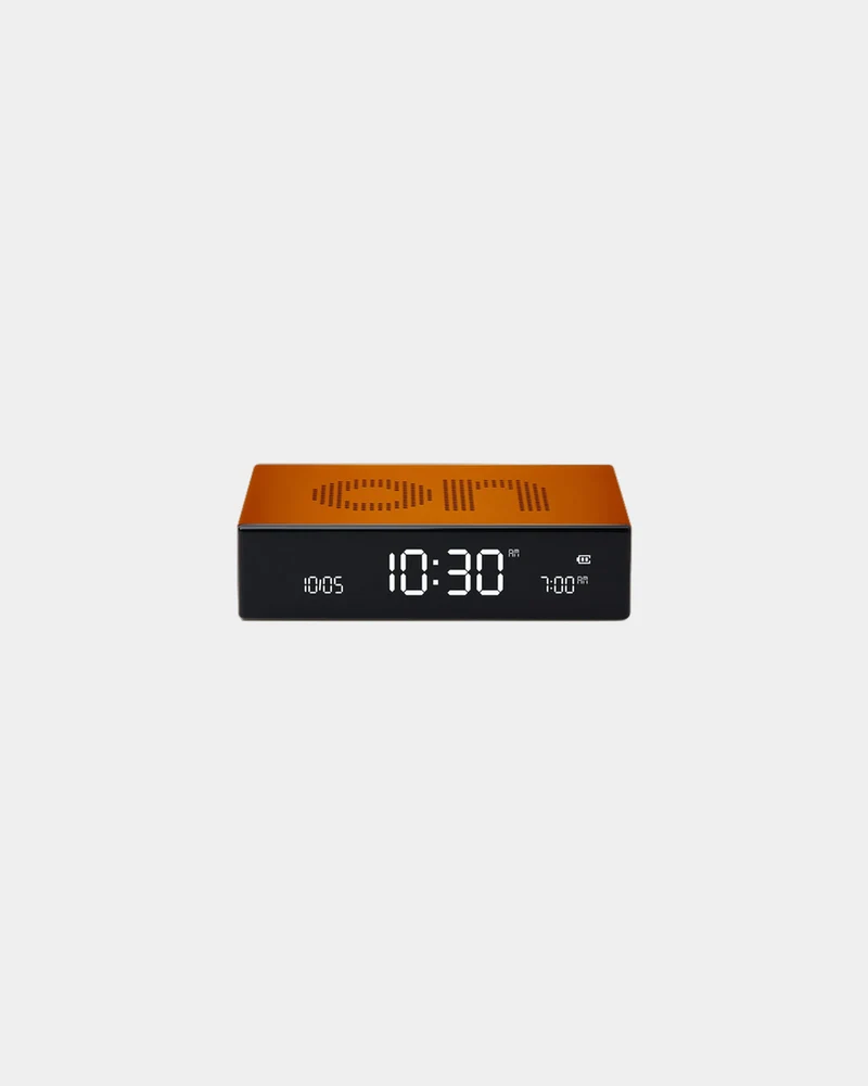 Réveil aluminium Lexon Flip Premium à personnaliser