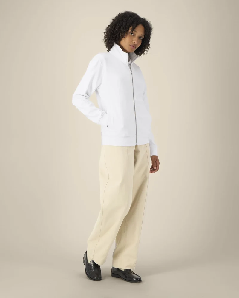 Sweat zippé coton bio Stanley/Stella Trailer 2.0 à personnaliser