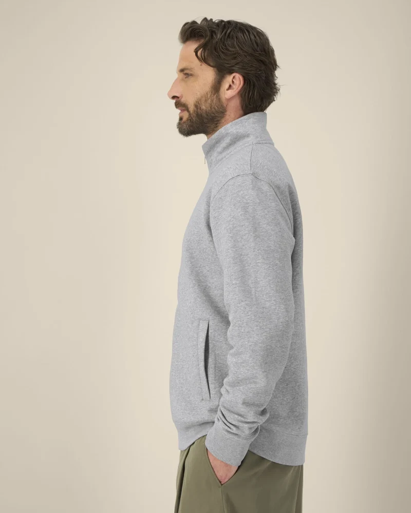 Sweat zippé coton bio Stanley/Stella Trailer 2.0 à personnaliser