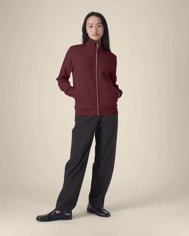 Sweat zippé coton bio Stanley/Stella Trailer 2.0 à personnaliser