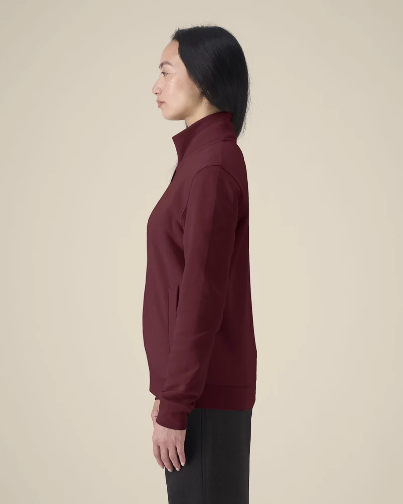 Sweat zippé coton bio Stanley/Stella Trailer 2.0 à personnaliser
