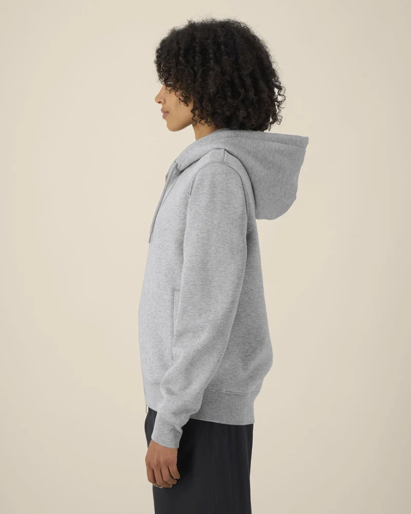 Sweat à capuche zippé coton bio Stanley/Stella Astor à personnaliser