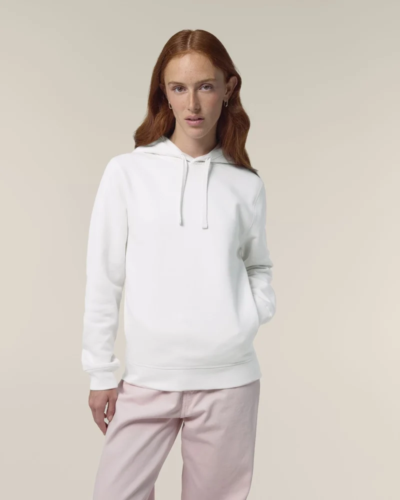 Sweat à capuche unisexe coton bio Stanley/Stella Sounder à personnaliser
