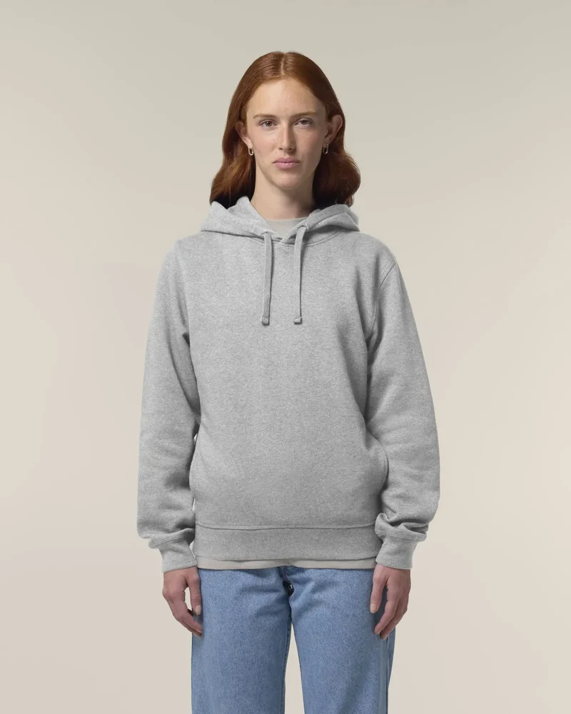 Sweat à capuche unisexe coton bio Stanley/Stella Sounder à personnaliser