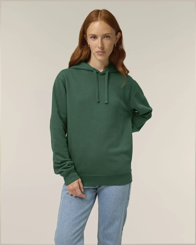 Sweat à capuche unisexe coton bio Stanley/Stella Sounder à personnaliser